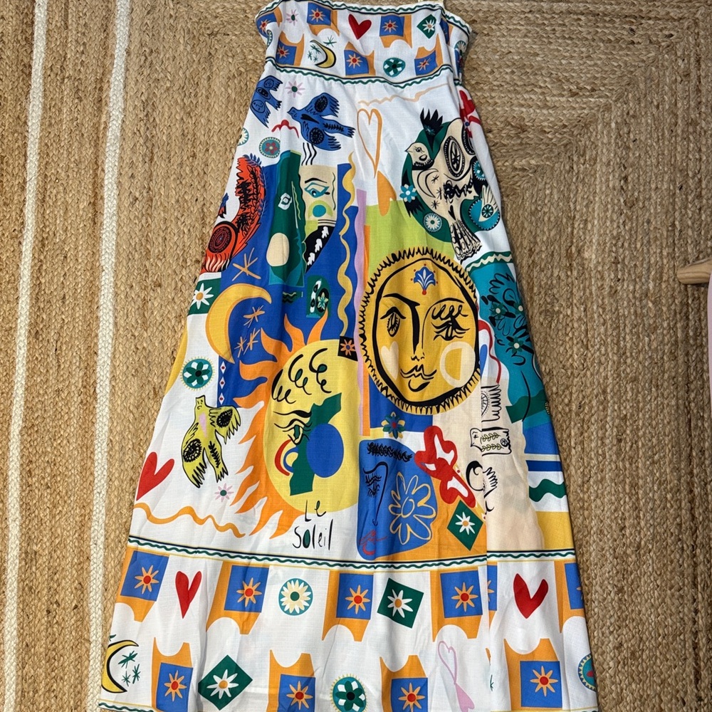 Le Soleil maxi dress